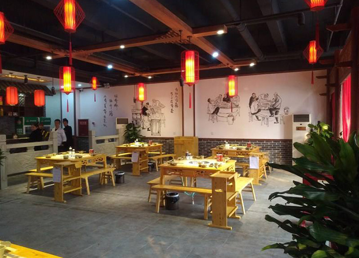 火鍋店裝修瓷磚